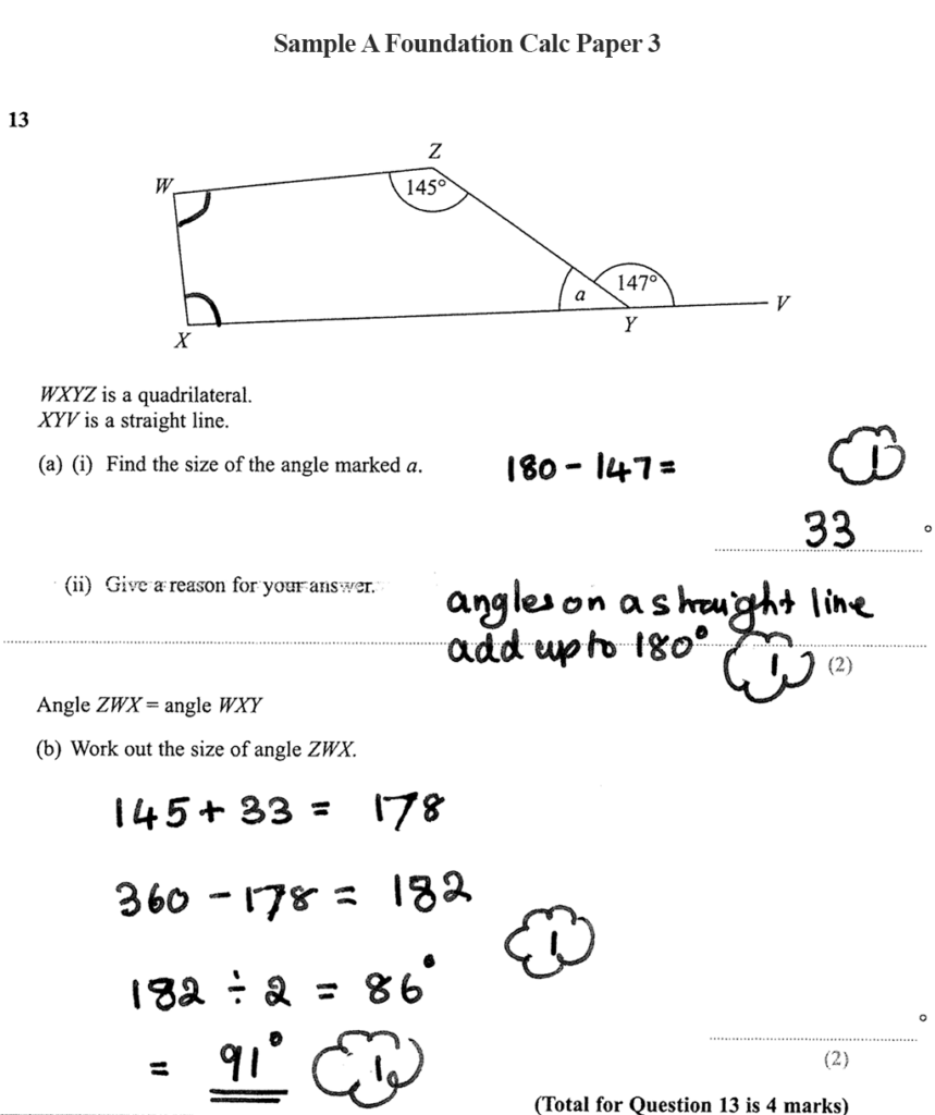 Angle Facts for GCSE Maths Exam - SchoolOnline